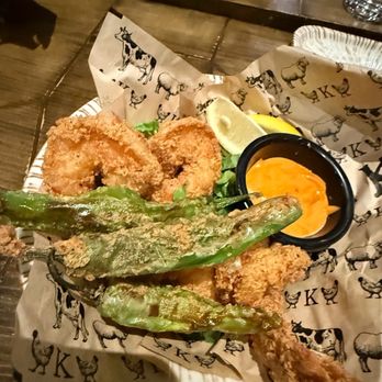 Kinfolk Southern Kitchen - Crispy shrimp - Southern Near Me - Washington, DC, District of Columbia Kinfolk Southern Kitchen - Crispy shrimp - Southern Near Me - Washington, DC, District of Columbia