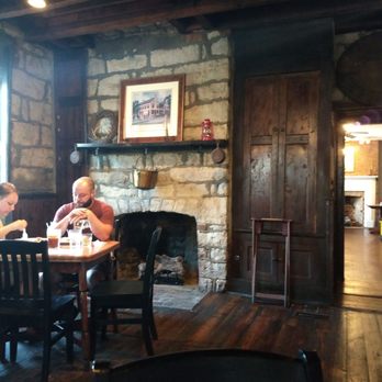 The Old Talbott Tavern - Fireplace. - Bars Near Me - Bardstown, Kentucky