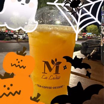 La Luna Tea and Dessert Bar - Mango Passionfriut Mango Ice Tea 百香果芒果冰茶 - Desserts Near Me - Las Vegas, Nevada