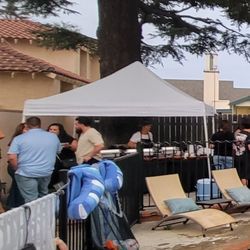 Pablo's Catering - This was our set up, near all the guests