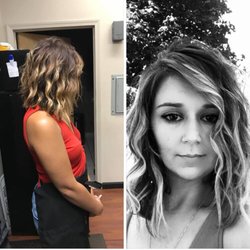 Calabro's Hair Salon - Karine stylist cut by Mike, styled by Karine