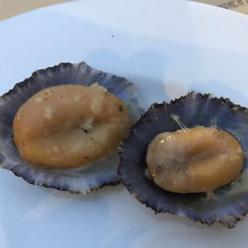 Ponta do garajau - Limpet aflame in butter and garlic.  Yum! - Portuguese Near Me - Açores, 20