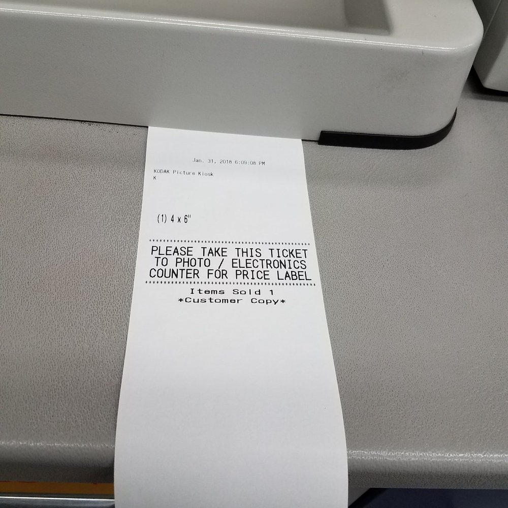 Sam's Club - My receipt to claim my instant print - Wholesale Stores Near Me - Chesapeake, Virginia