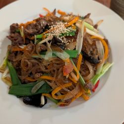 Olympus Spa Restaurant - Sweet Potato Noodles with beef