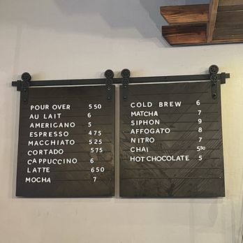 Flywheel Coffee Roasters - Menu - Coffee & Tea Near Me - San Francisco, California