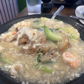 Mari Mari - Seafood scrambled egg chow fun - Malaysian Near Me - Milpitas, California Mari Mari - Seafood scrambled egg chow fun - Malaysian Near Me - Milpitas, California