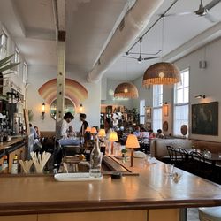 Bar and seating