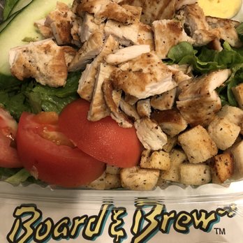 Board & Brew - Santee - Green salad with grilled chicken and Italian dressing - Sandwiches Near Me - Santee, California