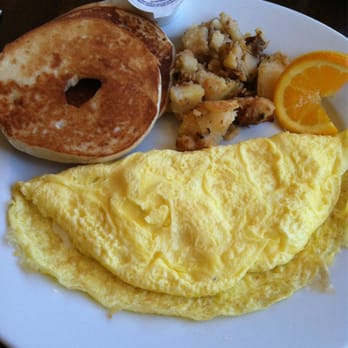 Blue Moon Grill - cheese omelet with grilled bagel and home fries. home fries still gross, only thing not eaten on both plates. - Breakfast & Brunch Near Me - Wakefield, Massachusetts Blue Moon Grill - cheese omelet with grilled bagel and home fries. home fries still gross, only thing not eaten on both plates. - Breakfast & Brunch Near Me - Wakefield, Massachusetts