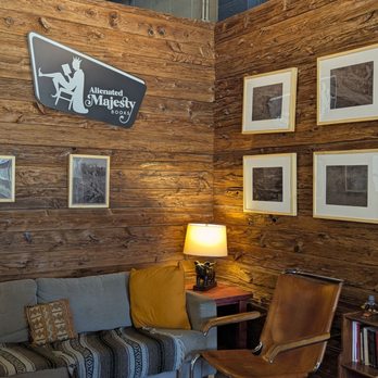 Alienated Majesty Books - Nice comfortable nook for a read - Bookstores Near Me - Austin, Texas Alienated Majesty Books - Nice comfortable nook for a read - Bookstores Near Me - Austin, Texas