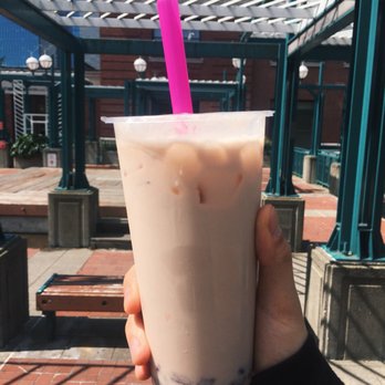 Seattle Best Tea - jasmine milk tea + red bean - Coffee & Tea Near Me - Seattle, Washington Seattle Best Tea - jasmine milk tea + red bean - Coffee & Tea Near Me - Seattle, Washington