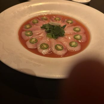 Nobu Houston - Yellow Tail Shashimi & jalapeño - Sushi Bars Near Me - Houston, Texas Nobu Houston - Yellow Tail Shashimi & jalapeño - Sushi Bars Near Me - Houston, Texas