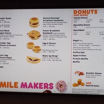 Dunkin' - a menu for donuts and more - Donuts Near Me - Westford, Massachusetts Dunkin' - a menu for donuts and more - Donuts Near Me - Westford, Massachusetts