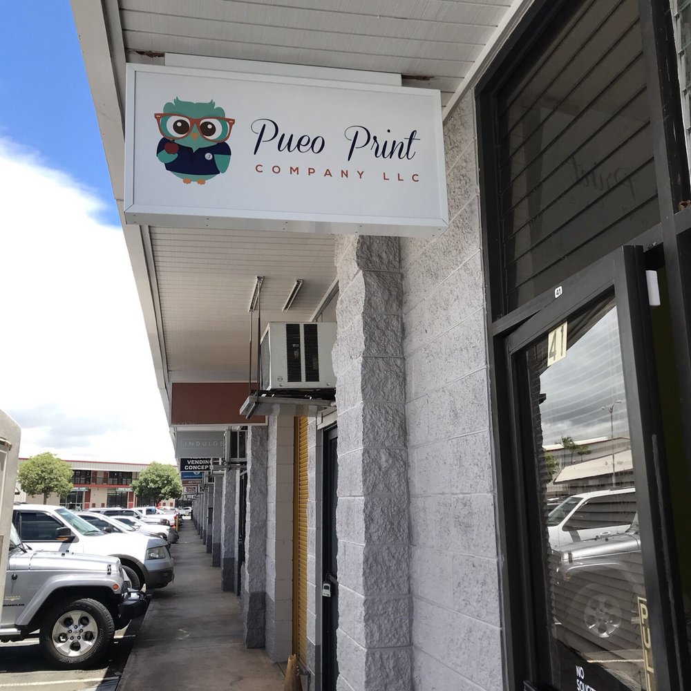 Pueo Print Company - Uniforms Near Me - Aiea, Hawaii Pueo Print Company - Uniforms Near Me - Aiea, Hawaii