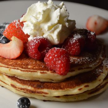 Rochambeau - Lemon Ricotta Pancakes - French Near Me - Boston, Massachusetts