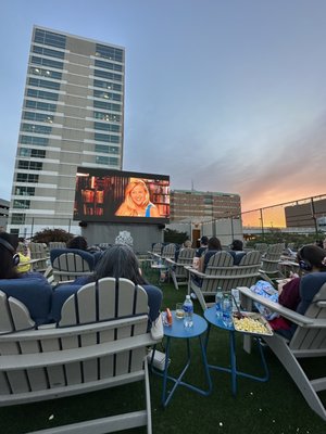 Rooftop Cinema Club Downtown Ft Worth by null