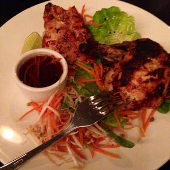 ZINC - Airline Chicken (with no rice) and after I cut the chicken in half. The Vietnamese sauce was delicious! - New American Near Me - New Haven, Connecticut ZINC - Airline Chicken (with no rice) and after I cut the chicken in half. The Vietnamese sauce was delicious! - New American Near Me - New Haven, Connecticut