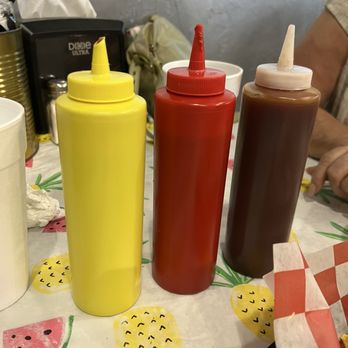 Oklahoma Smoke - The three sauces they make Caroline mustard base barbecue a spicy barbecue and the mild barbecue. - Barbeque Near Me - Moore, Oklahoma Oklahoma Smoke - The three sauces they make Caroline mustard base barbecue a spicy barbecue and the mild barbecue. - Barbeque Near Me - Moore, Oklahoma