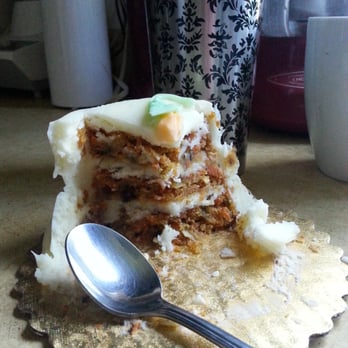 Flour Garden Bakery - This $18.99 carrot cake was delicious, but pretty disappointing since it was 50% frosting. Way overpriced! - Bakeries Near Me - Grass Valley, California