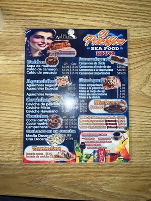 Menu photo 2 Las Adelitas El Pacifico San Antonio, TX Menu photo 2 Las Adelitas El Pacifico San Antonio, TX