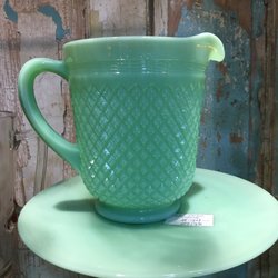 Crossroads Vendor Market - Contemporary jadite by Mosser. It's pretty, though, but overpriced.