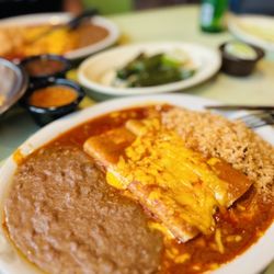Tipico's - Cheese Enchilada Plate