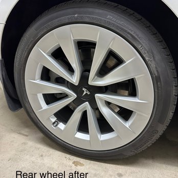 Precision Wheels & Restorations - Rear wheel after - Wheel & Rim Repair Near Me - Reno, Nevada