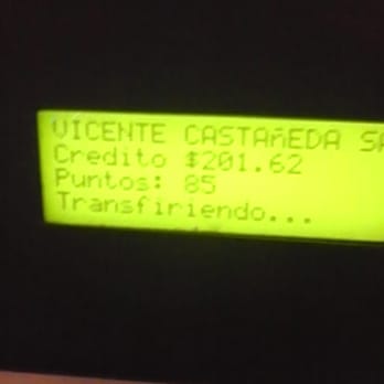 Casino Palace - Cuando introduces tu tarjeta te muestra tu saldo y tus puntos. - Casinos Near Me - Cancún, ROO
