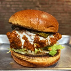 ACRESinn - Buffalo fried chicken sandwich