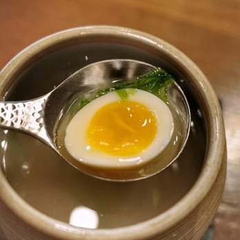 Akikos - Quail Egg from the Suimono - Sushi Bars Near Me - San Francisco, California Akikos - Quail Egg from the Suimono - Sushi Bars Near Me - San Francisco, California