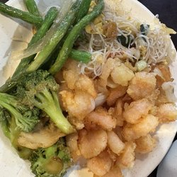 East Buffet - Butter shrimp!