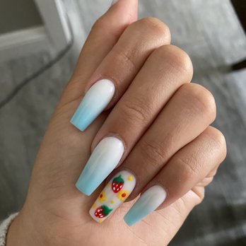 Strawberry Nails - Strawberry summer nails - Nail Salons Near Me - San Jose, California Strawberry Nails - Strawberry summer nails - Nail Salons Near Me - San Jose, California