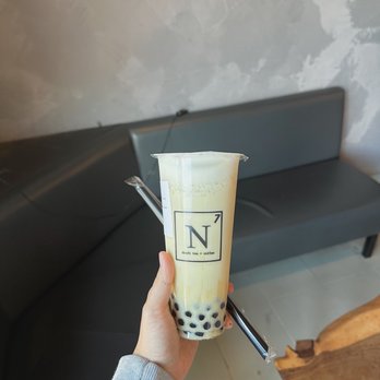 N7 Draft Tea + Coffee - Jasmine nitro milk tea - Coffee & Tea Near Me - San Jose, California