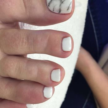 VIP Nails & Spa - Marble toes by Lee - Nail Salons Near Me - Albuquerque, New Mexico