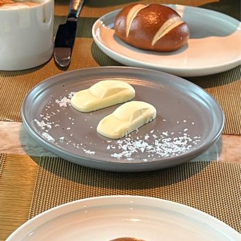 Restaurant 356 - Cute 911 shaped butter - New American Near Me - Atlanta, Georgia Restaurant 356 - Cute 911 shaped butter - New American Near Me - Atlanta, Georgia