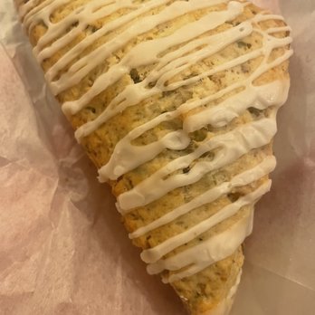 Blue Ridge Bakery - Orange Pistachio Coriander Scone.  Seriously the best pastry I've ever had. - Bakeries Near Me - Brevard, North Carolina