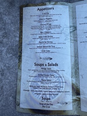 Menu photo 2 Down Under Restaurant Fernandina Beach, FL
