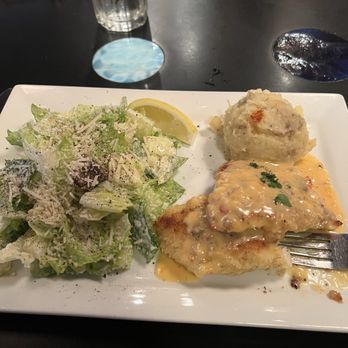 Waterfront Depot Restaurant - Crab and encrusted halibut - Seafood Near Me - Florence, Oregon Waterfront Depot Restaurant - Crab and encrusted halibut - Seafood Near Me - Florence, Oregon