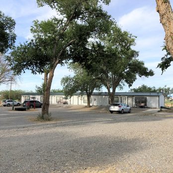 Whispering Elms Motels  &  Rv Park Campgrounds - The view around the motel strip and campground. - Hotels Near Me - Baker, Nevada
