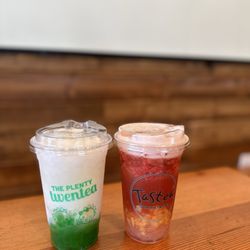 Lychee freeze & Peach Me Sweetea