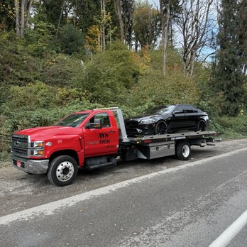 AVS Towing - lowered front lip - Towing Near Me - Puyallup, Washington