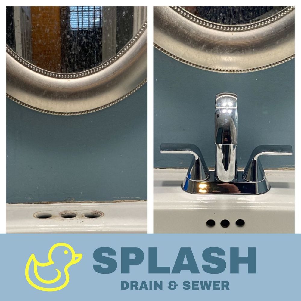 Slide of Splash Drain & Sewer