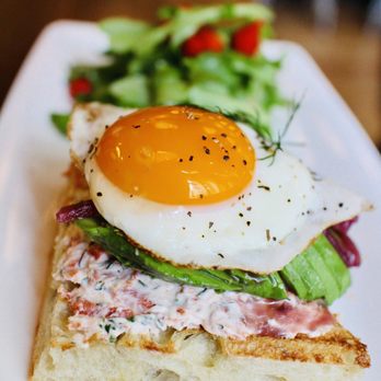 Medina Cafe - The pretty yolk porn! - Breakfast & Brunch Near Me - Vancouver, British Columbia