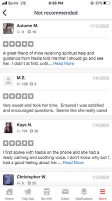 Testimonial - Testimonials from actual clients.