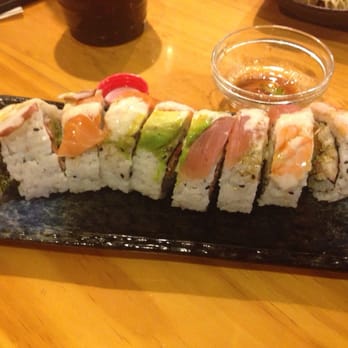 Osaka Japanese Dining Bar - Rainbow roll - Restaurants Near Me - Ashgrove, QLD