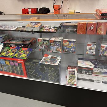 RNG Therapy Card Lounge - Sealed Pokémon card boxes - Hobby Shops Near Me - San Jose, California