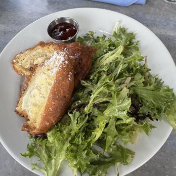 Cafe Orleans - Triple cheese Montecristo with salad - Cajun/Creole Near Me - Anaheim, California Cafe Orleans - Triple cheese Montecristo with salad - Cajun/Creole Near Me - Anaheim, California