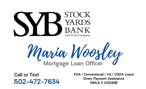 Maria Woosley - Mortgage Loan Officer