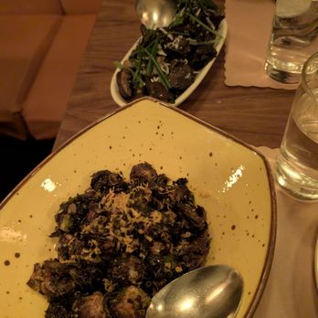 The Good Good - Brussels and mushrooms, both were outstanding - New American Near Me - New York, New York The Good Good - Brussels and mushrooms, both were outstanding - New American Near Me - New York, New York