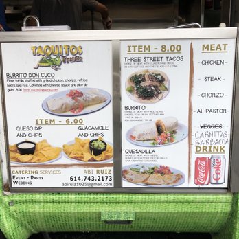 Taquitos Truck - (10/12/2017) - Food Trucks Near Me - Columbus, Ohio Taquitos Truck - (10/12/2017) - Food Trucks Near Me - Columbus, Ohio